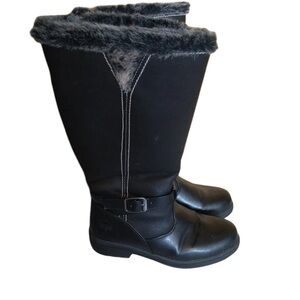 BNWT TOTES Shauna III Boots Faux Fur Round Toe Knee High Snow Cold Weather